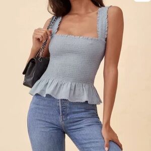 reformation women’s top